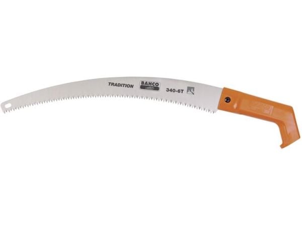 Bahco 340-6T, Beskjæringssag, Tre, Oransje, Rustfritt stål, Oransje, 1 stykker, 36 cm