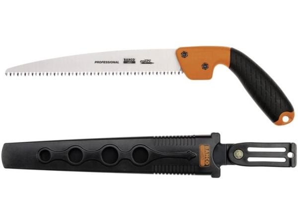 Bahco 5124-JS-H, Beskjæringssag, Tre, Sort, Oransje, Rustfritt stål, Sort, Oransje, 24 cm, 280 g