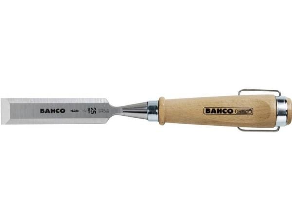 Bahco 425, Finjusteringsmeisel, Meisel skjær, Stål, Tre, Tre, Avtagbar