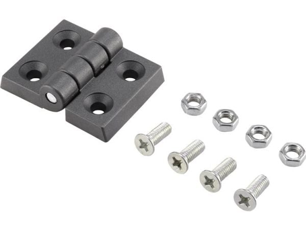 Basetech Gångjärn av plast 60x45x8mm 60 mm 60 mm 1 st