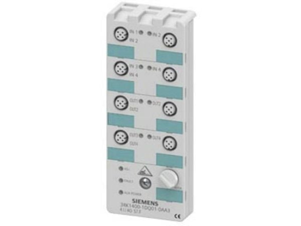 Siemens 3RK1400-1DQ01-0AA3 SPS-Kompaktmodul 24 V/DC, 1 A, 152 mm, 191 g, 175 mm, 75 mm, 45 mm