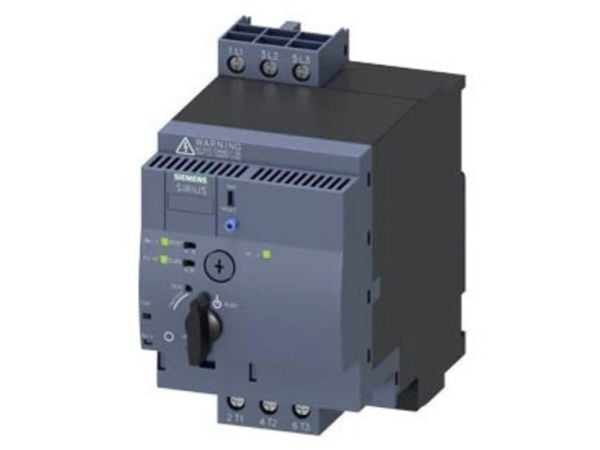 Siemens 3RA6250-1AB34 3RA62501AB34 kääntökäynnistin, moottorin teho 400 V:ssa 0,09 kW, 690 V:n nimellisvirta 0,4 A, 170 mm, 183 mm, 228 mm, 109,5 m...