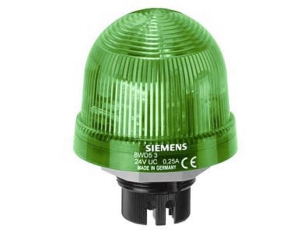 Siemens 8WD5320-5DC Merkkivalo (Ø x K) 70 mm x 66 mm Vihreä 1 kpl