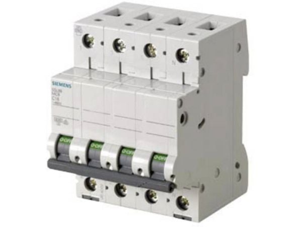 Siemens 5SL66067 5SL6606-7 ledningsskyddsbrytare 6 A 400 V