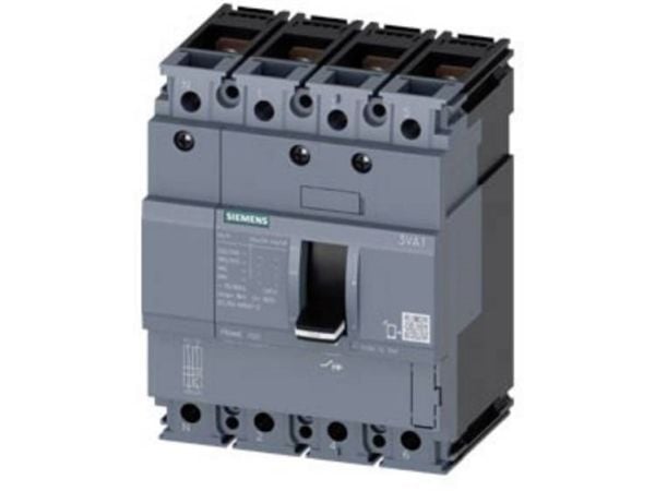 Siemens 3VA1063-2ED42-0AA0 Strömbrytare 1 st Inställningsområde (ström): 63 - 63 A Kopplingsspänning (max.): 690 V/AC (B x H x D) 101,6 x 130 x 70 mm