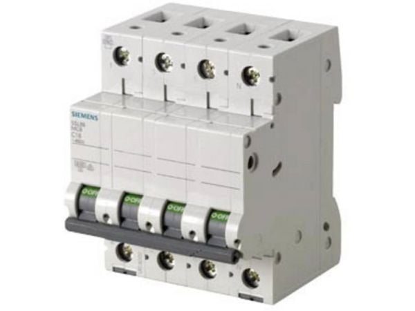 Siemens 5SL66167 5SL6616-7 Ledningssikkerhedsafbryder 16 A 400 V