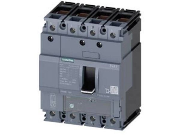 Siemens 3VA1150-5GE46-0AA0 Kretsbrytare 1 del Inställningsområde (ström): 35 - 50 A Kopplingsspänning (max.): 690 V/AC (B x H x D) 101,6 x 130 x 70 mm