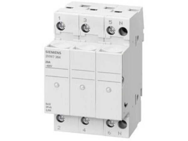 Siemens 3NW7334 3NW7334 Cylindersikringskontakt 20 A 400 V/AC 1 stk 1 stk