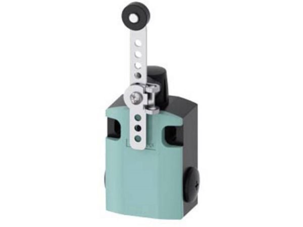 Siemens 3SE51220LH60 3SE5122-0LH60 Asentokytkin 6 A Kääntövipu, metallivipu, muovirulla IP66, IP67 1 kpl, metalli, IP66, IP67, 56 mm, 166,5 mm, 77,...