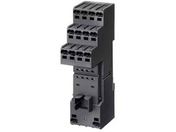 Plug-in bas för PT-relä 4 switchkontakt med logisk isolering fjäderterminal (push-in)