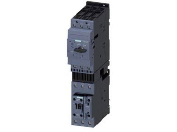 Siemens 3RA2150-4WA36-0AP0 3RA21504WA360AP0 Kuluttajaharha Moottorin teho 400 V:ssa 22 kW 690 V Nimivirta 50 A, 274 mm, 192 mm, 303 mm, 70 mm, 2,26...
