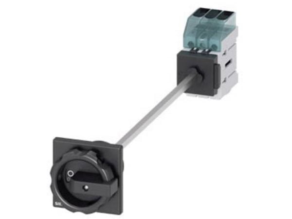 Lastdelningskontakt Svart 3-polig 16 mm² 25 A 690 V/AC Siemens 3LD31480TK51
