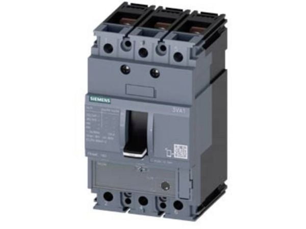 Siemens 3VA1180-6MH32-0AA0 Strömbrytare 1 st Inställningsområde (ström): 80 A (max) Kopplingsspänning (max): 690 V/AC (B x H x D) 76,2 x 130 x 70 mm