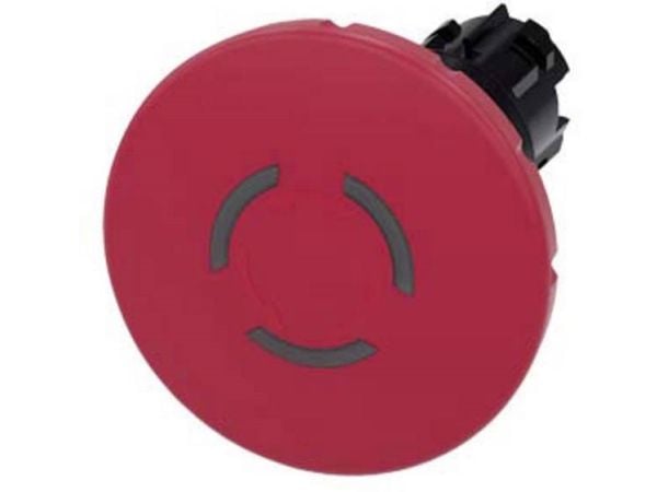 Siemens 3SU1001-1JB20-0AA0 Hätäpysäytyspainike IP66, IP67, IP69/IP69K 1 kpl