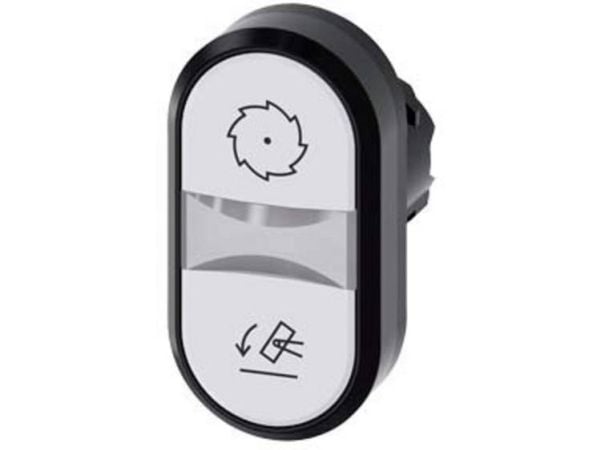 Siemens 3SU1001-3AB66-0AP0 Kaksoispainike (L x K) 29,9 mm x 57,9 mm IP66, IP67, IP69/IP69K 1 kpl 1 kpl