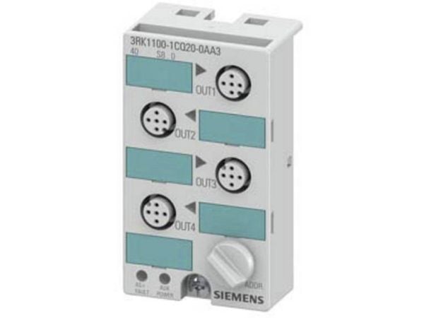Siemens 3RK1100-1CQ20-0AA3 PLC-kompaktmodul 24 V/DC