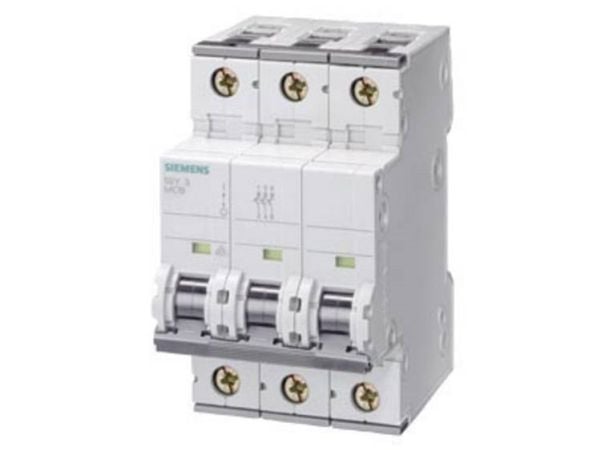 Siemens 5SY43067 5SY4306-7 Ledningssikkerikkerhedsafbryder 6 A 230 V, 400 V