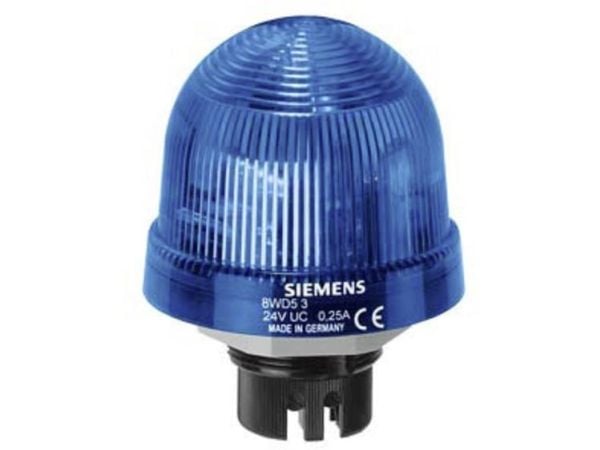 Siemens 8WD5320-5AF Merkkilamppu (Ø x K) 70 mm x 66 mm Sininen 1 kpl