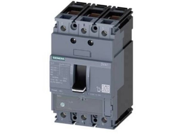 Siemens 3VA1180-5EE36-0AA0 Strömbrytare 1 st Inställningsområde (ström): 56 - 80 A Kopplingsspänning (max.): 690 V/AC (B x H x D) 76,2 x 130 x 70 mm