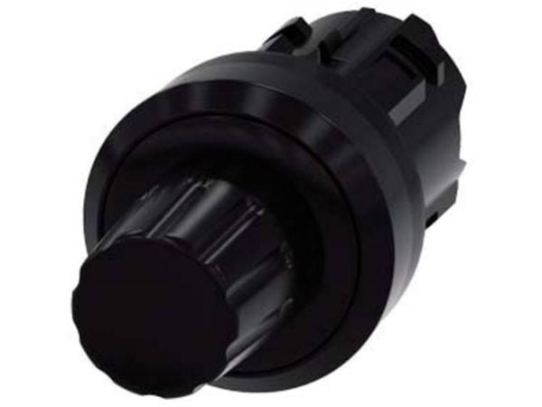 Siemens 3SU10000HC100AA0 3SU1000-0HC10-0AA0 Pysäytyspainike Painike Musta 1 kpl