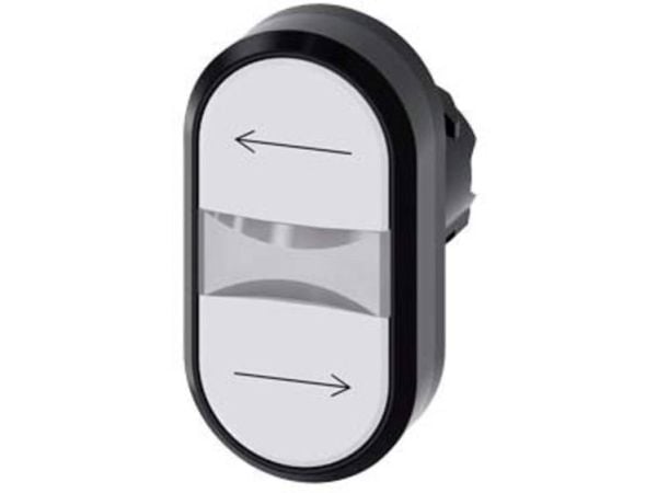 Siemens 3SU10003AB660AM0 3SU1000-3AB66-0AM0 Kaksoispainike (L x K) 29,8 mm x 57,7 mm IP66, IP67, IP69/IP69K 1 kpl 1 kpl