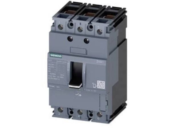 Siemens 3VA1132-6ED36-0AA0 Strömbrytare 1 st Inställningsområde (ström): 32 - 32 A Kopplingsspänning (max.): 690 V/AC (B x H x D) 76,2 x 130 x 70 mm