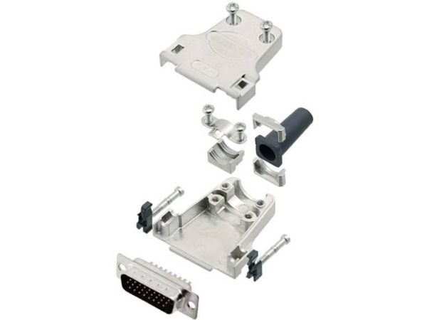 Amphenol L17DTZF15-RG+L717HDA26P D-SUB stiftlistesett 180° poltall: 26 loddekolonner 1 stk