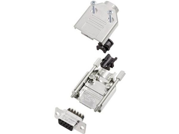 Amphenol L17DTPK-M-15+L77DA15SST D-SUB hylseliste-sett 180° poltall: 15 skruer 1 stk