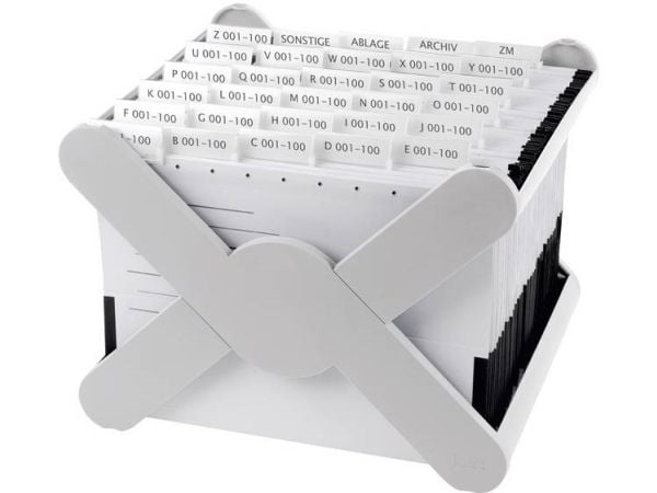 HAN X-CROSS, 35 ark, Grå, Plast, 359 mm, 320 mm, 269 mm