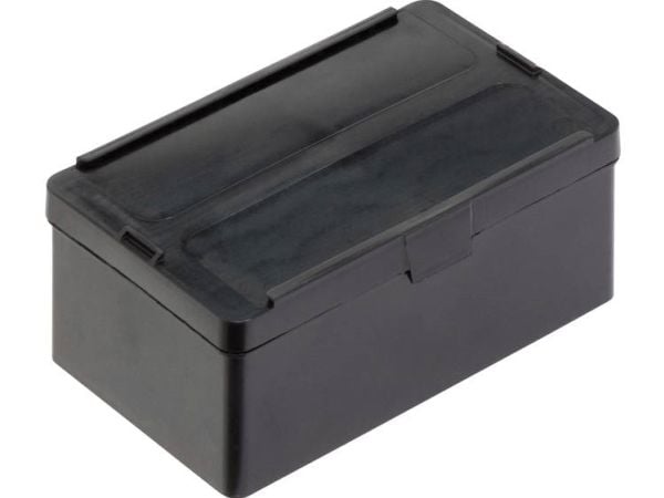 Alutec 1308.050 Laatikko saranalla (L x K x S) 136 x 55 x 87 mm Musta 1 kpl