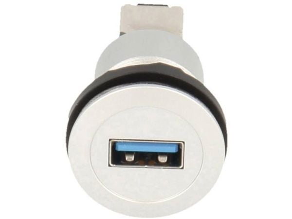 USB-innbyggingskoblinger 2.0 innfelt Schlegel elektrokontakt RRJ_USB3_AB Schlegel 1 stk USB-innbyggingskoblinger 2.0 innfelt Schlegel elektrokontakt RRJ_USB3_AB Schlegel 1 stk