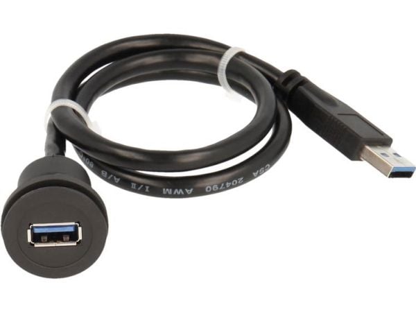 USB-kontakt RRJ_USB3_SW Schlegel Innhold: 1 stk