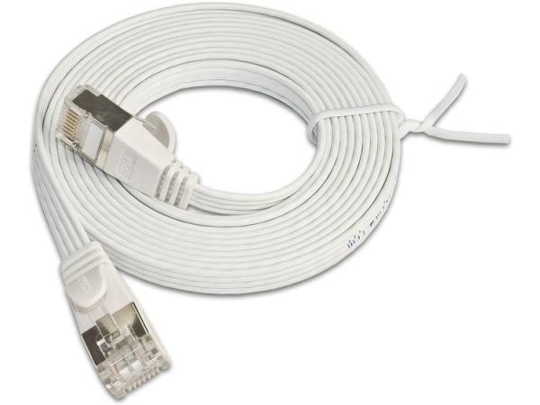 SLIM Patchcords SLIM STP, 0,5 m, Cat6, S/UTP (STP), RJ-45, RJ-45, Hvit