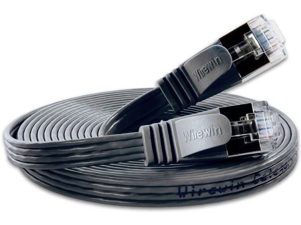 Triotronik PKW-STP-SLIM-KAT6 0,5 SW - RJ-45 - RJ-45 - M?nnlich/m?nnlich - 10/100/1000Base-T(X) - Cat6 - U/FTP (STP) (PKW-STP) -SLIM-KAT6 0,5 SW)