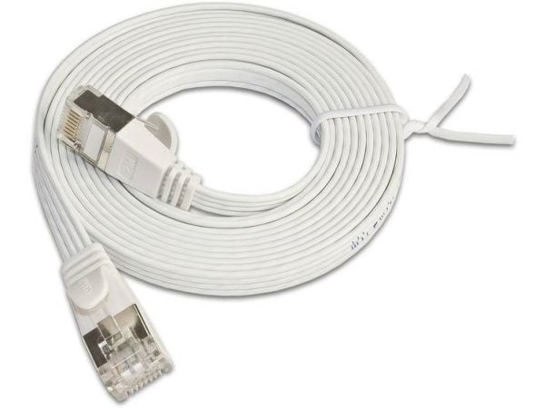 SLIM Patchcords SLIM STP, 2 m, Cat6, S/UTP (STP), RJ-45, RJ-45, Hvit