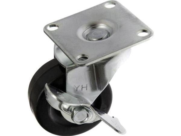 Toolcraft TO-5137887, Svart, Metallisk, 50 kg, Gummi, 1 stykker, 5 cm