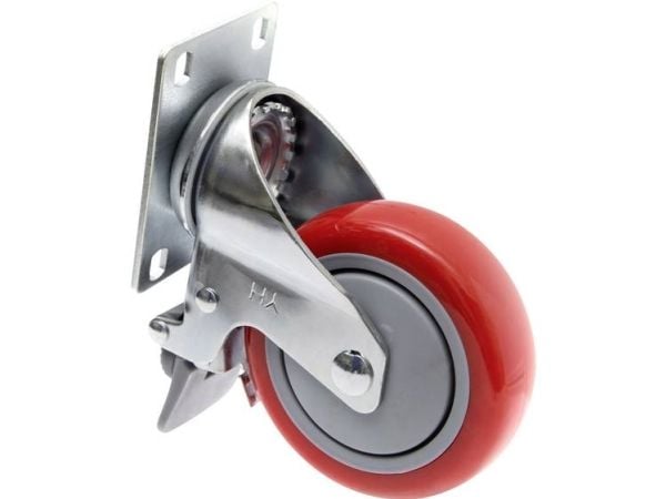 Toolcraft TO-5137956, Metallinen, Punainen, 125 kg, 1 kpl, 10 cm