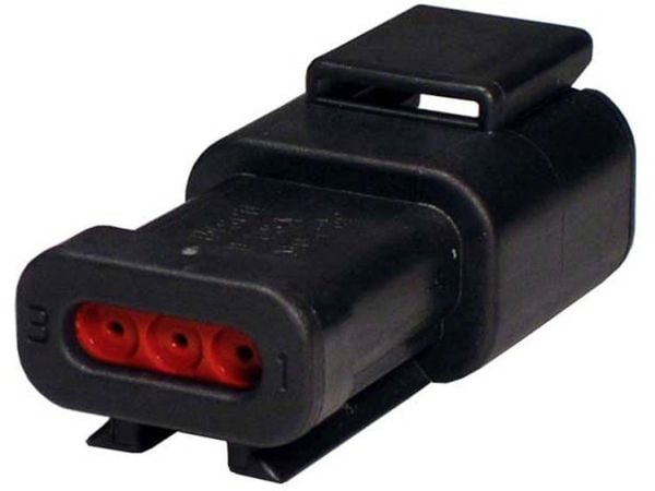TE Connectivity DTM-kabel för stifthuvudkabel Totalt antal poler 3 DTM04-3P-E005 1 st