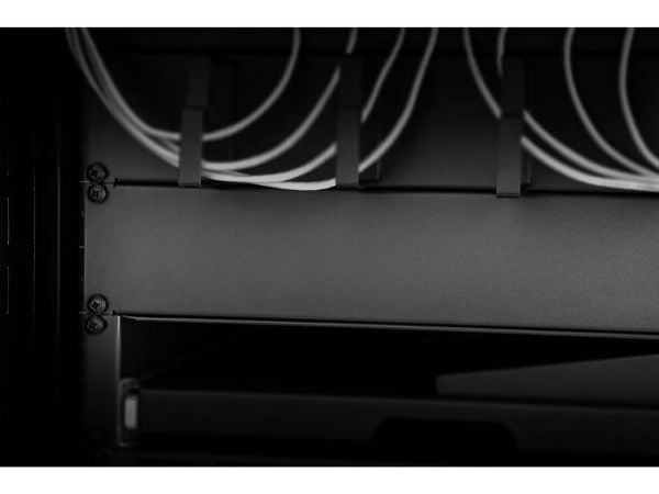 Renkforce RF-3429136, Blank panel, Stål, Mörkgrå, 1 styck