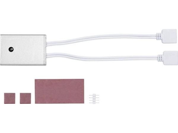 Paulmann 709.15, Belysningskontakt, Sølv, Plast, Universal, IP20, III