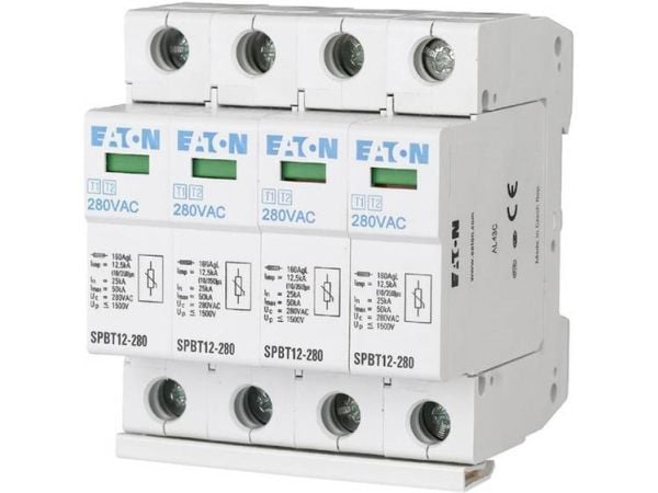 Eaton SPBT12-280/4 B+C overspenningsbegrenser (158331)