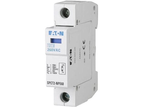 Overspenningsavleder C Type 2 2P 20kA SPCT2-280-1+NPE 167619