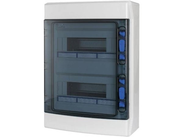 Eaton 174198 IKA-2/24-ST liten fordelingstavle, overflatemontert (12 delinger, 2 rader)