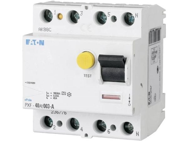 Eaton PXF-63/4/03-A, Vikavirtasuoja, 10000 A, IP20