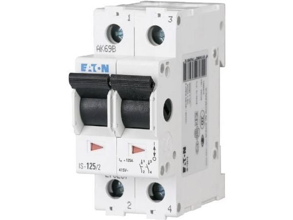 Eaton isolerande huvudfrånskiljare IS-25/2 25A 2P 276263