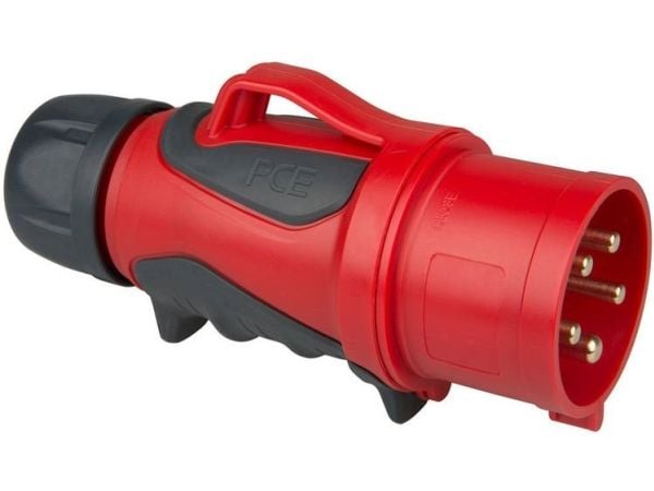 PCE Kannettava pistoke 32A 5P 400V 6h IP44/54 GRIP 0253-6