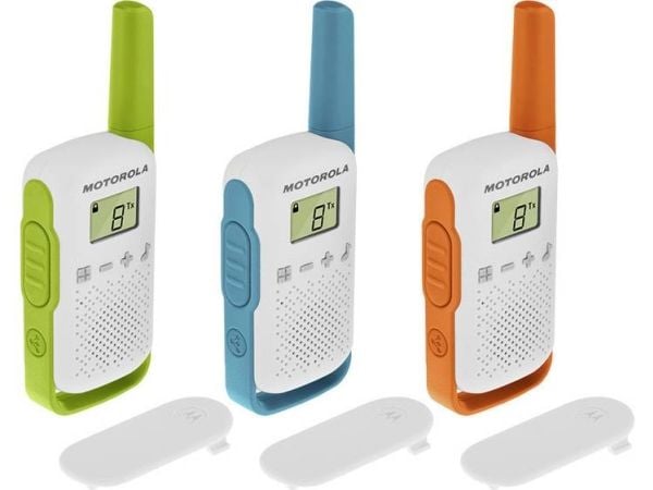 Motorola T42, Profesjonell mobilradio (PMR), 16 kanaler, 4000 m, LCD, 48 mm, 27 mm