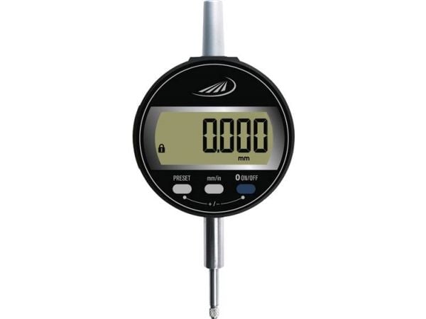 HELIOS PREISSER 1724502 måleur med digitalt display 12,5 mm - avlesning 0,001 mm