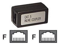 DELTACO - Verkkoliitin - RJ-45 (naaras) RJ-45 (naaras) - UTP - CAT 5