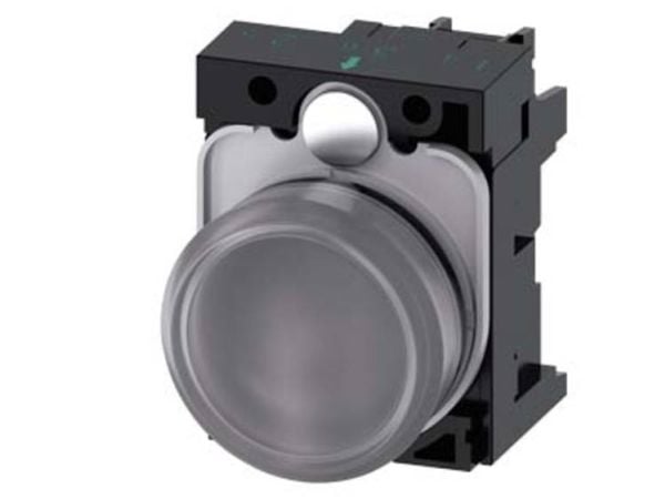 Siemens 3SU1103-6AA70-1AA0 Leuchtmelder 1 St., Transparent, IP67, IP69K, 42 g, 200 mm, 150 mm, 40 mm